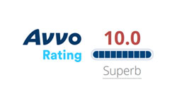 AVVO Rating 10.0 Superb Logo