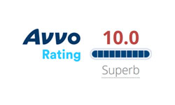 avvo-logo AVVO Rating 10.0 Superb Logo