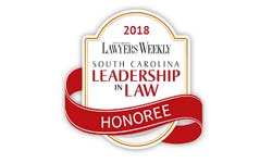 South Carolina Leadership In Law Honoree Logo