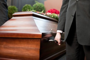 funeral of someone that suffered a wrongful death