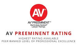AV Preeminent Logo - Highest Rating Available