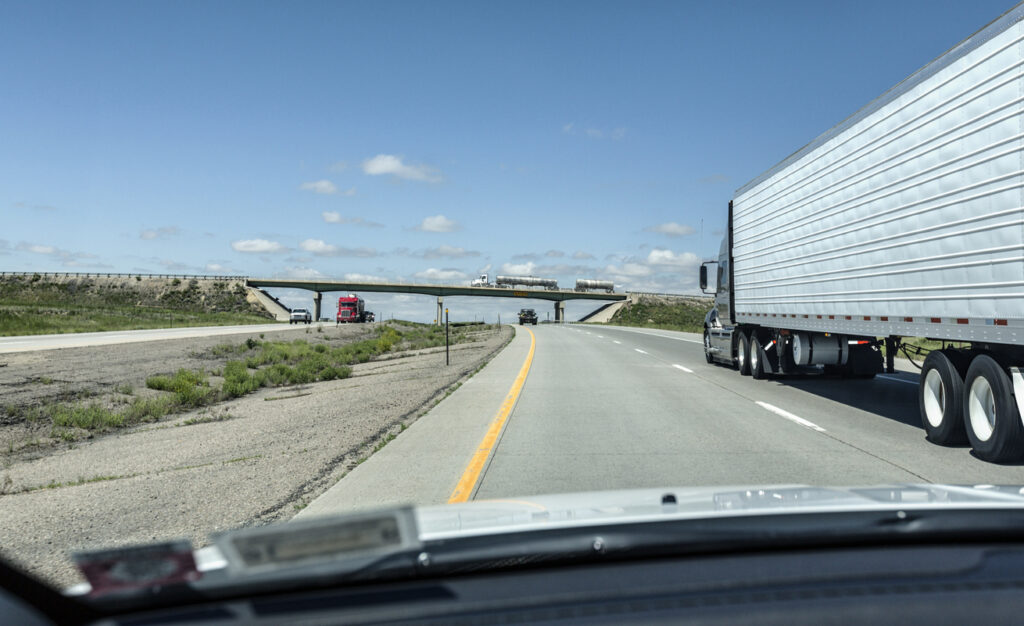 car-passing-semi-truck-on-SC-highway